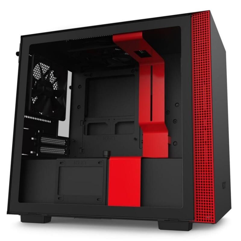 NZXT CA-H210B-BR H210 Tempered Glass USB 3.1 Siyah.K
