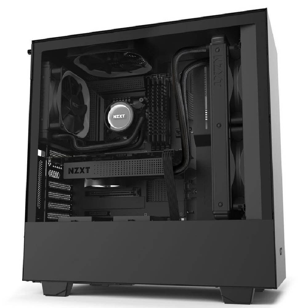 NZXT CA-H510I-B1 H510i Compact Mid Tower Siyah/Siyah Kasa