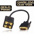 DARK DVI - 2xVGA Dönüştürücü ve Çoklayıcı Adaptör DK-HD-ADVIX2VGA