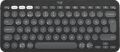 LOGITECH 920-011859 Pebble 2 Multi-Device Bluetooth Klavye Grafit