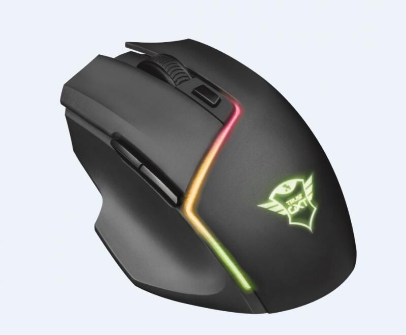 TRUST 22210 GXT161 Disan,3000DPI,Şarj Edilebilir Kablosuz,RGB Gaming (Oyuncu) Mouse