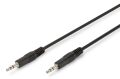 ASSMANN AK-510100-025-S 2.5m 3.5mm Stereo Audio Bağlantı Kablosu