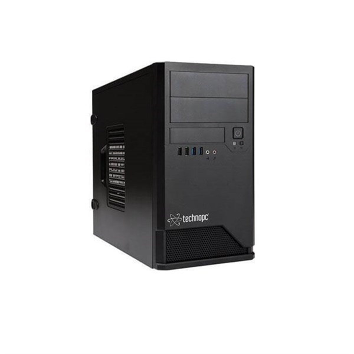 Technopc Propc BC-81824V Intel Core I3 8100 4 Core 8. Nesil Islemci 3.6 GHz 8 GB DDR4 2400 MHz 2 GB Paylaşımsız Ekran Kartı, 240 GB SSD 22x DVDWR, 300W Power Supply Kurumsal Kasa USB F TR , Kablolu Klavye Mouse 6xUSB, HDMI, VGA LAN Antivirüs Pardus