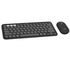 Logitech Pebble 2 Blutooth KM Set Siyah