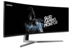 SAMSUNG LC49HG90DMMXUF 49'' 3840x1080 1ms 144Hz DP,2xHDMI Kavisli Gaming LED Monitör