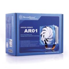 SILVERSTON 12cm Fan 1366/115X/775/2011, FM1/FM2/AM2/AM3 İşlemci Soğutucu SST-AR01
