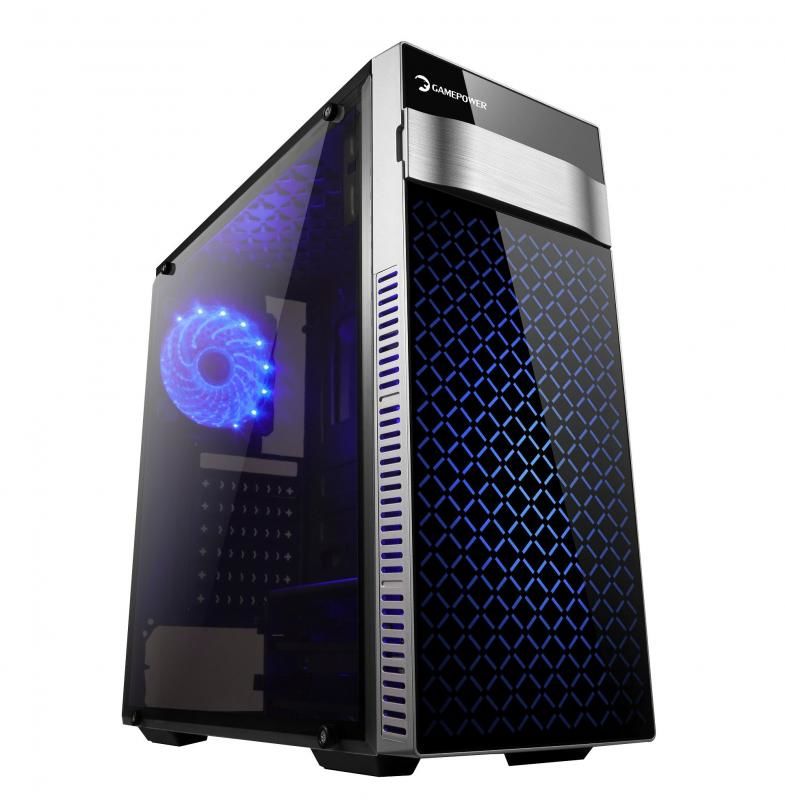 GAMEPOWER Powersız Pencereli Midi Tower Siyah Gaming Kasa