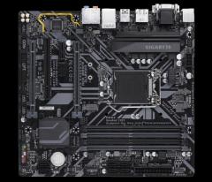 GIGABYTE Intel B360 1151 DDR4 2666MHz D-Sub,DVI-D Anakart B360M-D3H
