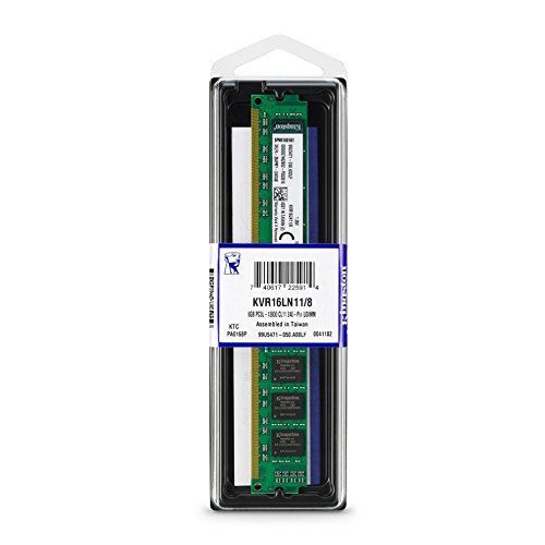 KINGSTON KVR16LN11-8 8GB 1600MHz DDR3 Value PC Kutulu RAM