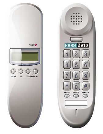 KAREL TM-910 Kablolu Duvar Tipi Açik Gri Telefon
