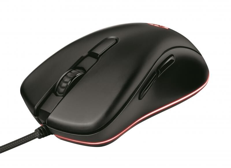 TRUST 23575 GXT 930 JACX,6400DPI,RGB LED Işıklı,Örgülü Kablolu,USB Gaming Mouse