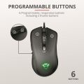 TRUST 23575 GXT 930 JACX,6400DPI,RGB LED Işıklı,Örgülü Kablolu,USB Gaming Mouse