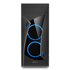 SHARKOON NIGHT-SHARK-BLUE Belirgin Şekiller, Etkileyici Renkler Midi Tower Kasa