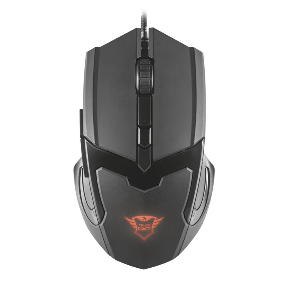 TRUST 21044 GXT 101 GAV,4800DPI,Değişken Işıklı,Kablolu,USB Gaming Mouse Siyah