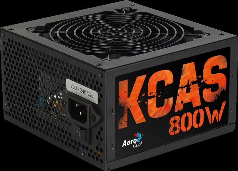 AEROCOOL KCAS 800W 80+ Bronze Yarı Modüler Güç Kaynağı