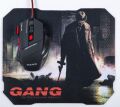 GANG GM-01 3200DPI,7 Tuş,RGB,LED, Gaming Mouse + Pad