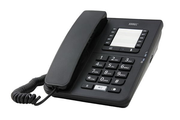 KAREL Kablolu Masaüstü Siyah Telefon TM-142