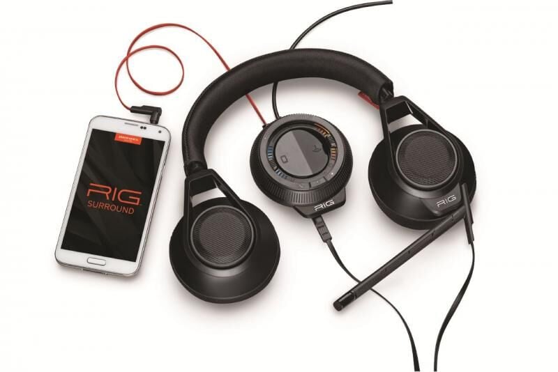 PLANTRONIC RIGSURROUND HDST,BLACK,EA