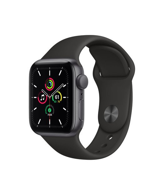 Apple Watch SE GPS  40mm Uzay Grisi Alüminyum Kasa ve Spor Kordon