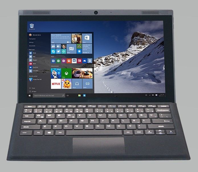 TECHNOPC W12V2 2in1 İNTEL I5-7Y54 4GB RAM 128GB 12'' WİN10 HOME
