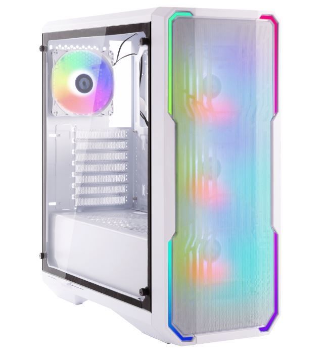 BITFENIX ESM-150-WWWGK-4A Enso Mesh White + 4 ARGB FANS with Controller