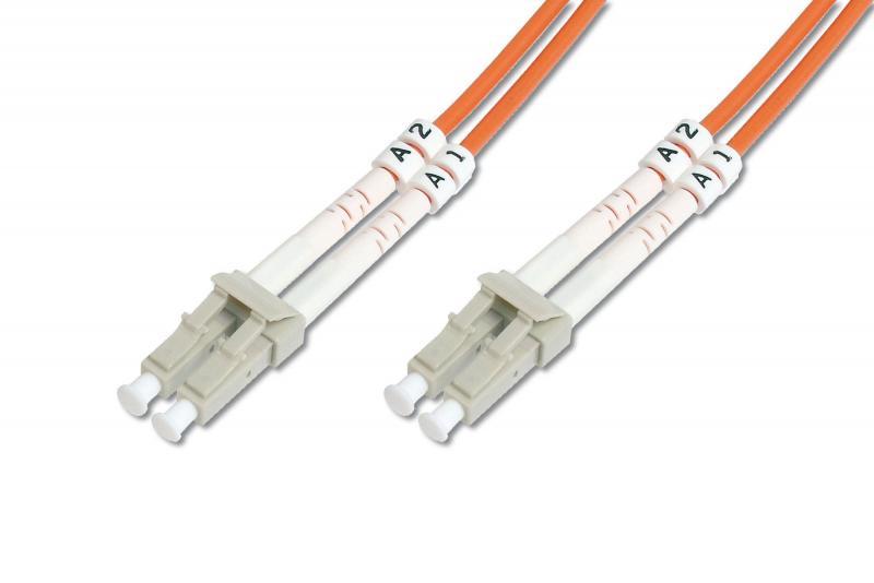 BEEK LC-LC Fiber Optik Patch Kablo,10 metre, Multimode, 3.0mm Duplex, 50/125, BC-2533-10