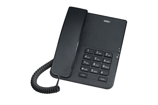 KAREL Kablolu Masaüstü Siyah Telefon TM-140-SIYAH