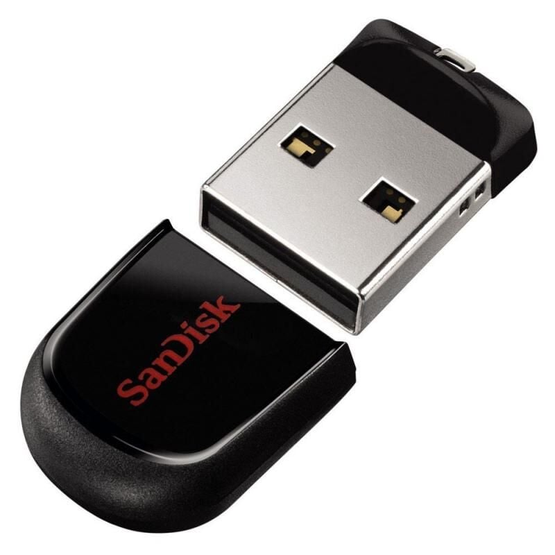 SANDISK SDCZ33-064G-B35 64GB Cruzer Fit USB2.0 Siyah USB Bellek