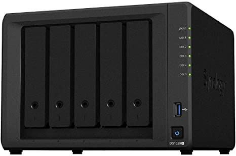 SYNOLOGY DS1520PLUS NAS SERVER 5AD 3,5''DISK DESTEKLI STORAGE