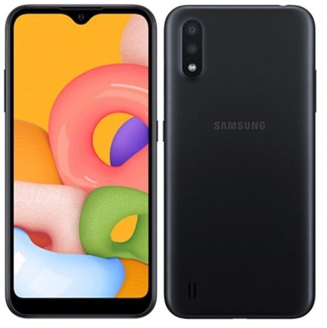 SAMSUNG A015F-16GB-BLK Galaxy A01 16GB Siyah Akıllı Telefon