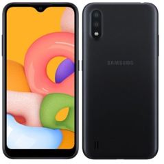 SAMSUNG A015F-16GB-BLK Galaxy A01 16GB Siyah Akıllı Telefon