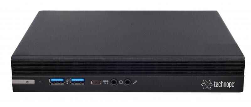 TECHNOPC Mini Pc Intel Ci3-8100 4GB 120SSD Free DOS AH385-3412