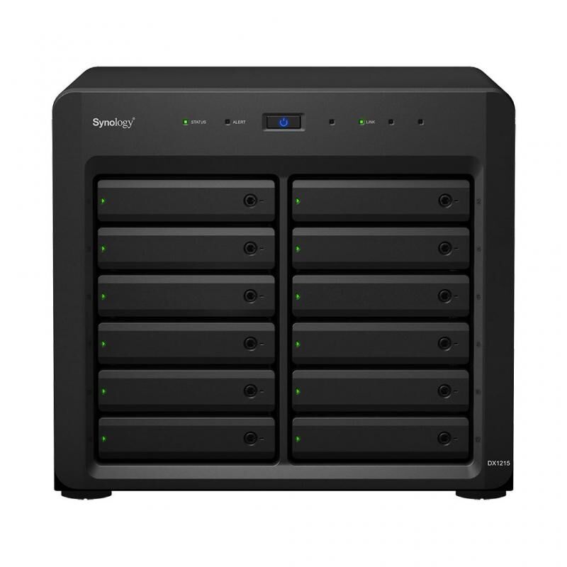 SYNOLOGY DX1215 12 YUVALI DISK GENISLETME UNITESI TOWER