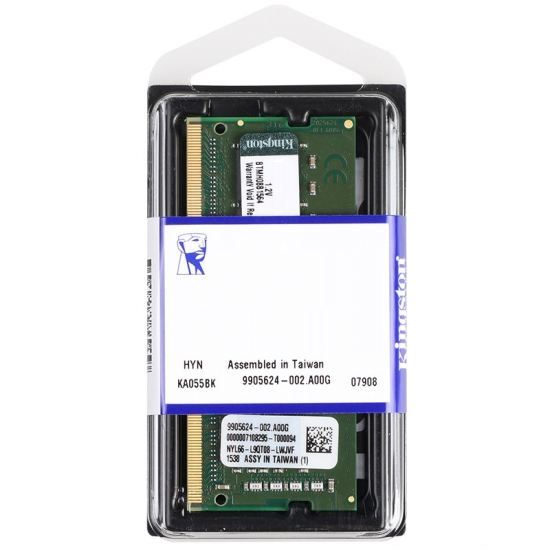 KINGSTON KVR24S17D8-16 16 GB 2400MHz DDR4 Value Notebook Kutulu RAM