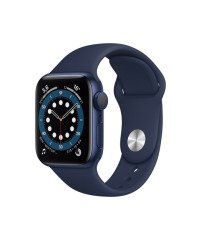 Apple Watch Series 6 GPS 40mm Mavi Alüminyum Kasa ve Koyu Lacivert Spor Kordon