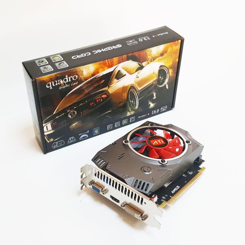 QUADRO R72402GD5 AMD Ryzen 7 240 2GB 128Bit DDR5 PCI-E 3.0 Ekran Kartı