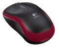 LOGITECH 910-002237 M185 Kablosuz Optik 1000DPI Kırmızı Siyah Mouse