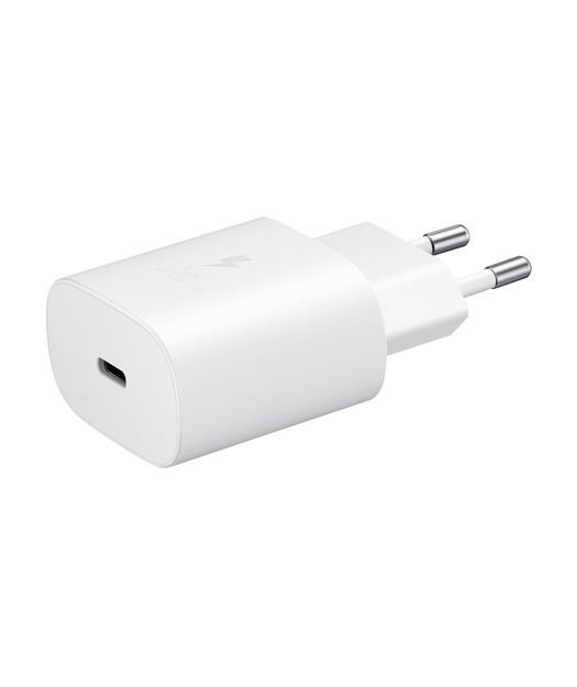Samsung EP-TA800N TypeC 25W Kablosuz Hızlı Şarj Adaptörü - Beyaz