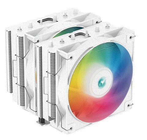 DEEPCOOL AG620-WH-ARGB AG620 BK A RGB İşlemci Soğutucu Beyaz Fatura Adı Fan ve Soğutucu