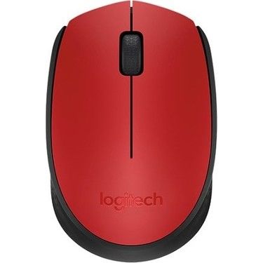 LOGITECH 910-004641 M171 Kablosuz Nano 1000DPI Kırmızı Mouse