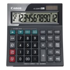 CANON 12 Hane İşlem Kontrollü Hesap Makinesi AS-220RTS