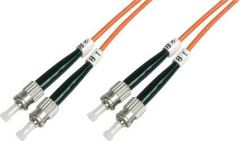 BEEK 1m 3.0mm Duplex MM OM2 ST-ST/PC Fiber Patch Kablo BC-2511-01