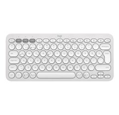 Logitech Pebble Keys 2 K380s BT Klavye Beyaz