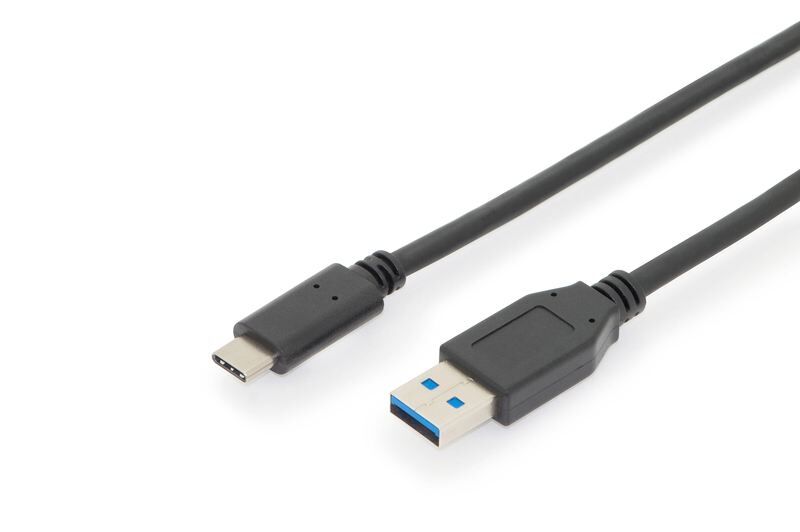 ASSMANN 1m Tip C to A M/M USB Type-C Bağlantı Kablosu AK-300146-010-S
