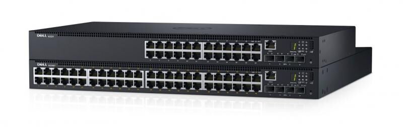 DELL DNN1524P-3PNBD Dell Networking N1524P, POE+, 24x 1GbE + 4x 10GbE SFP+ fixed ports,