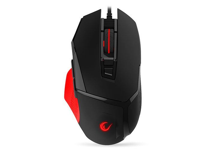 RAMPAGE CENTAUR  Siyah/Kırmızı 8 Tuş Gaming RGB Mouse SMX-R13