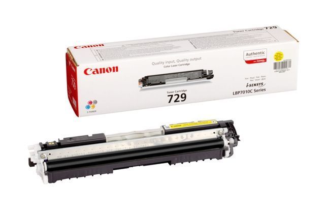 CANON CRG-729Y Sarı 1000 Sayfa Lazer Toner