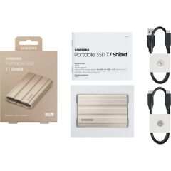 Samsung T7 2TB Usb 3.2 Gen2 Bej Shield