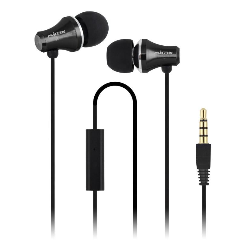 MIRAX Extra Bass Mikrofonlu Siyah Kulaklık SSE-3150-S