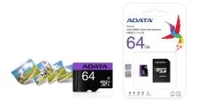 ADATA AUSDX64GUICL10RA1 64GB Premier 80MB/s Class 10 UHS-1 Micro SD Kart